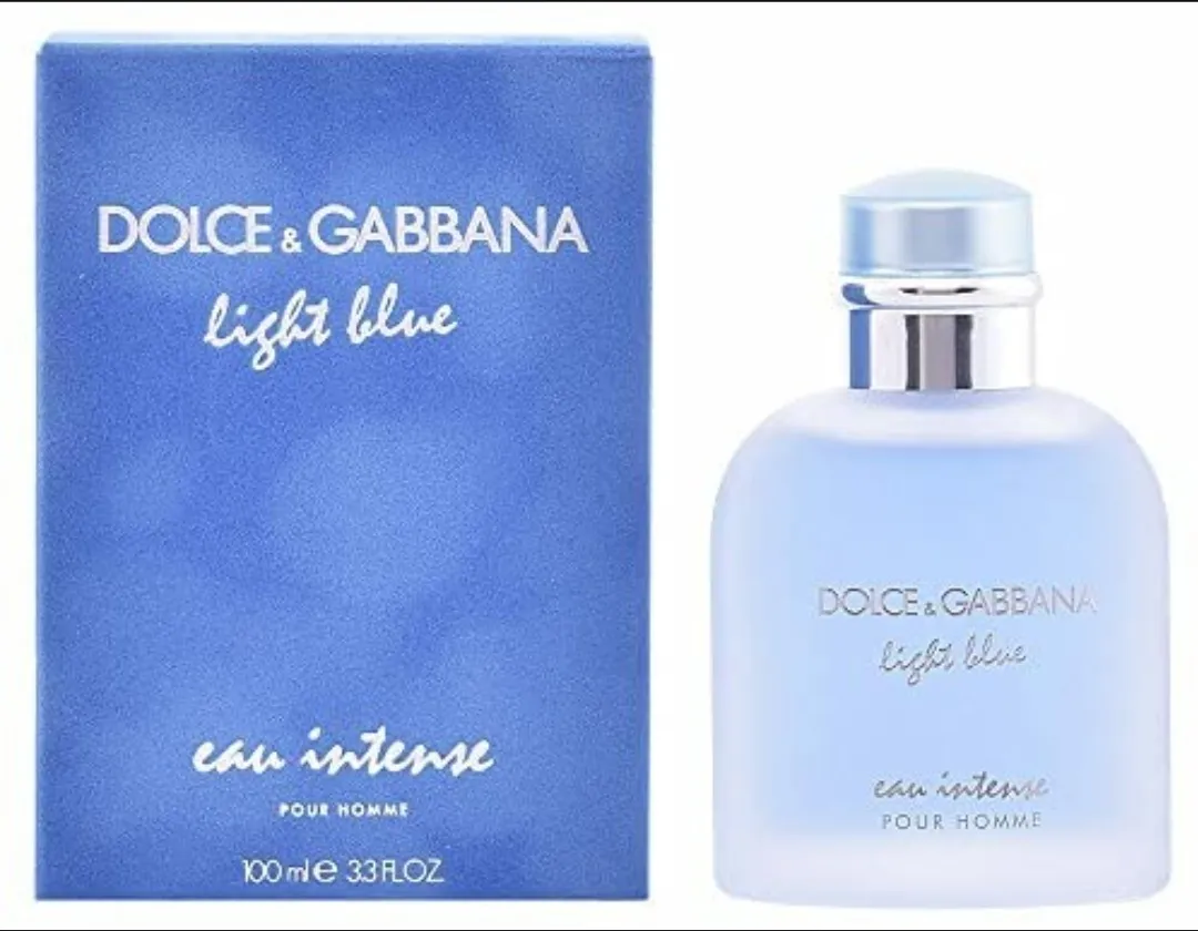 Dolce Gabbana Light Blue Eau İntense Homme EDP 100 ml Erkek Parfüm -