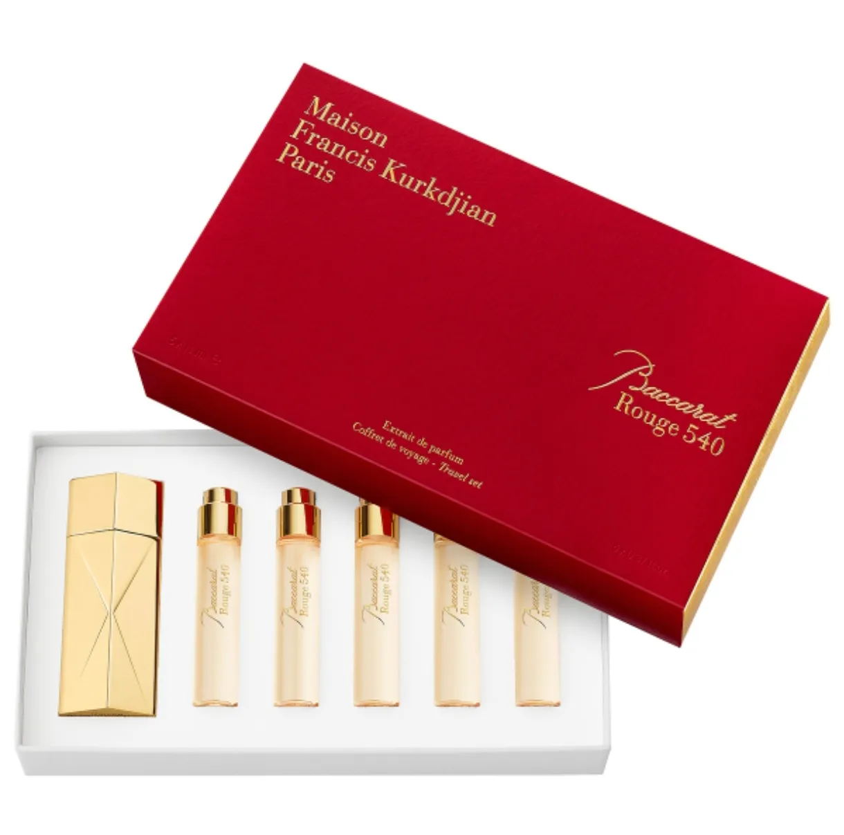 Maison Francis Kurkdjian Baccarat Rouge 540 Extrait de Parfum Travel Set 5 X 11ml -